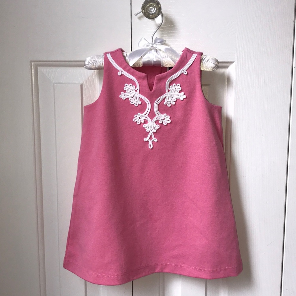 Janie and Jack Dark Pink Dress